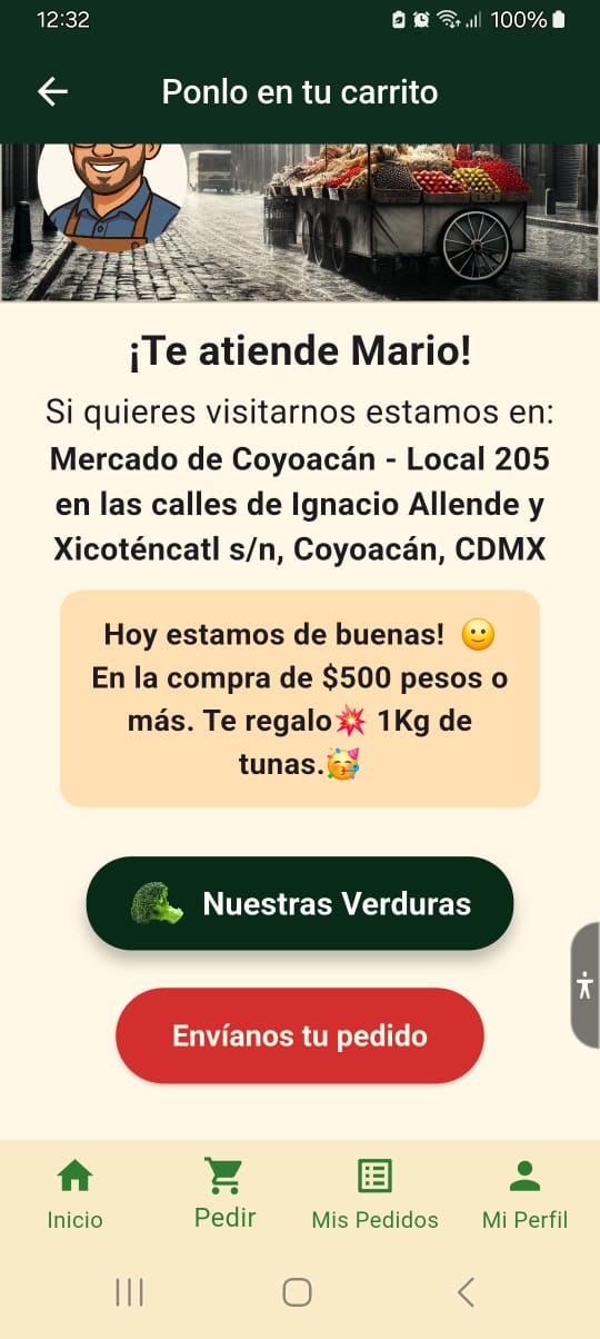 Catálogo y promociones